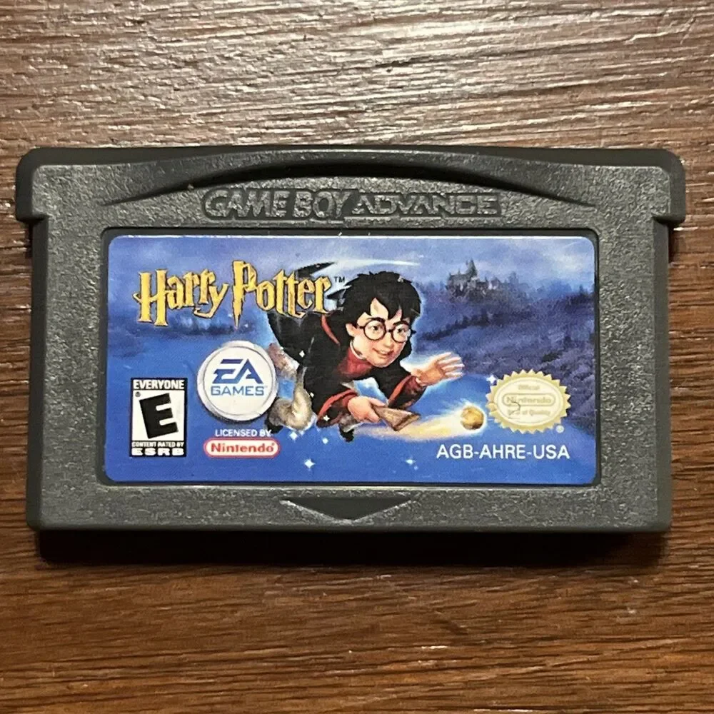 Harry Potter and the Sorcerer's Stone Nintendo Game Boy Advance TESTED